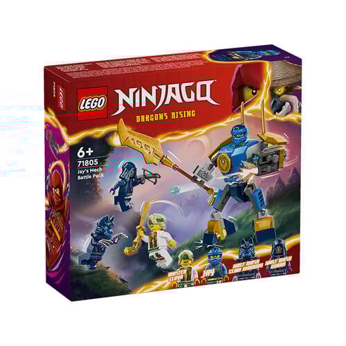 LEGO乐高 幻影忍者系列 71805 杰的机甲战斗套装