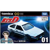 Tomica Premium Unlimited 01 Initial D Ae86 (Fujiwara Takumi)