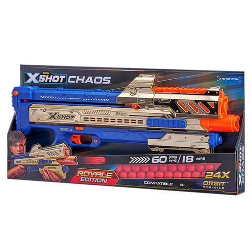 Zuru X- Shot China-S001-X-Shot-Dart Balls Golden Orbit (1X Blaster,24)