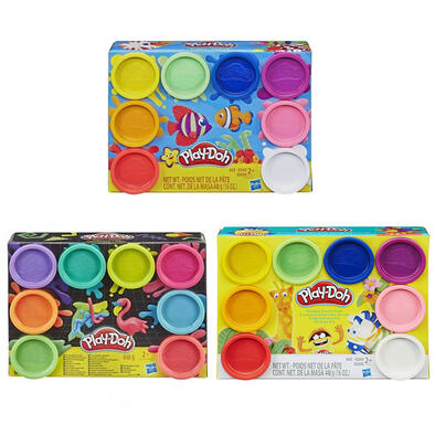 Play-Doh培乐多 创意彩泥 彩虹8色装 健康橡皮泥 - 随机发货