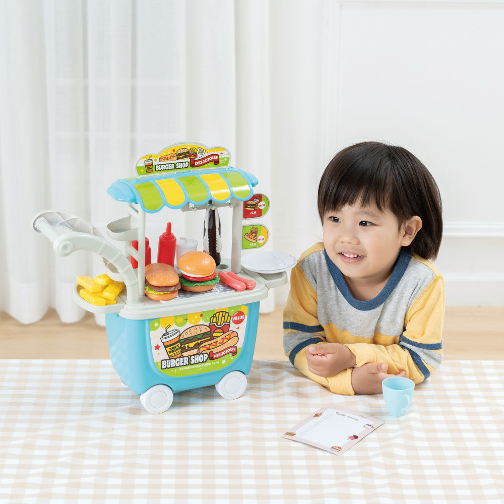 Burger 2025 cart toy
