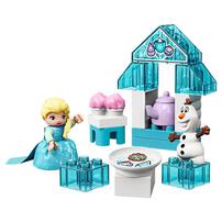 LEGO 乐高 得宝系列 10920 艾莎和雪宝的下午茶