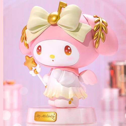 三丽鸥家族少女系列乐神款美乐蒂手办