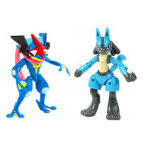 Pokemon 宝可梦路卡利欧 VS 甲贺忍蛙 