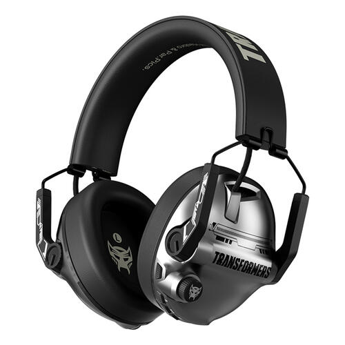 变形金刚-蓝牙头戴耳机-擎天圣-铁灰色