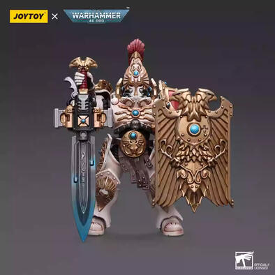Joytoy Adeptus Custodes Solar Watch Custodian Guard With Sentinel Blade And Praesidium Shield