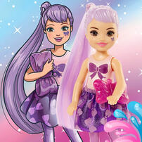 Barbie Chelsea - Glitter Series Cdu - Assorted