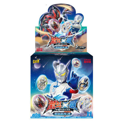 卡游 激斗风暴-奥特英雄战斗微章 - 随机发货