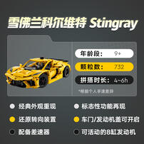 LEGO Technic Chevrolet Corvette Stingray 42205