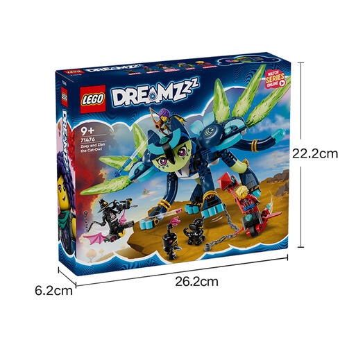 LEGO Dreamzzz 71476 Zoey And Zian The Cat-Owl