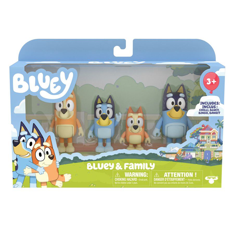 Moose Bluey S1 Figure 4Pk - Family Pk | Toys”R”Us – China Moose Bluey S1 Figure 4Pk - Family Pk | Toys”R”Us – China