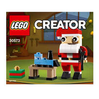 LEGO乐高 节日系列30573圣诞老人拼砌包
